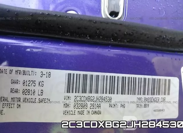 2C3CDXBG2JH284530 фото 10