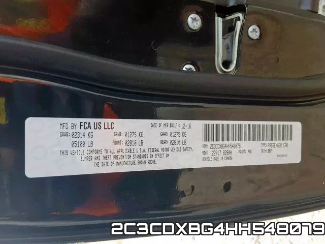 2C3CDXBG4HH548079 фото 2