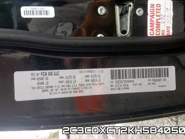 2C3CDXCT2KH584050 фото 2