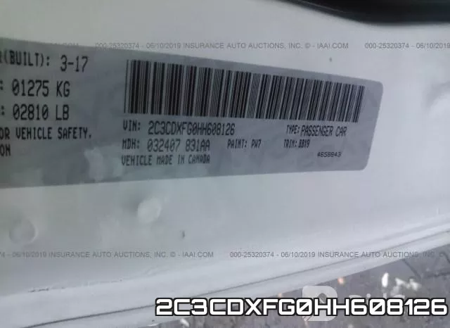 2C3CDXFG0HH608126 фото 10