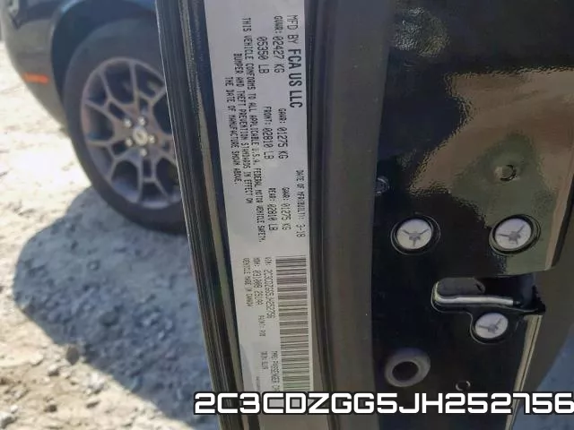 2C3CDZGG5JH252756 фото 2