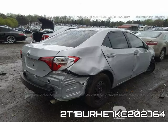 2T1BURHE7KC202764 фото 5
