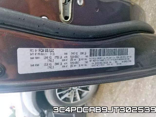 3C4PDCAB9JT302539 фото 2