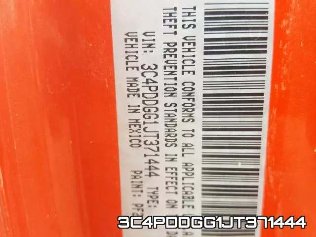 3C4PDDGG1JT371444 фото 2