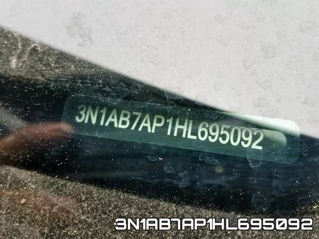 3N1AB7AP1HL695092 фото 2
