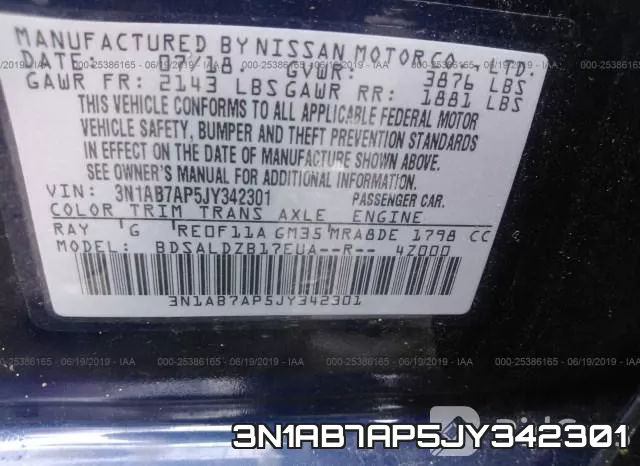3N1AB7AP5JY342301 фото 10