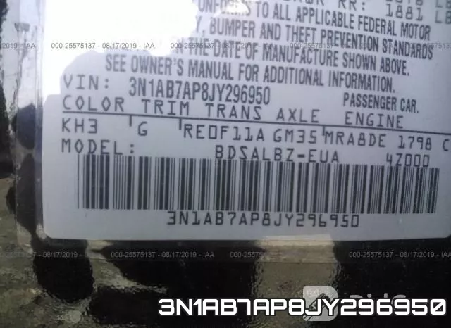 3N1AB7AP8JY296950 фото 10