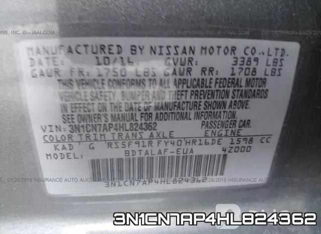 3N1CN7AP4HL824362 фото 10