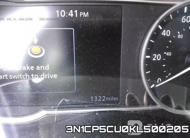 3N1CP5CU0KL500205 фото 8