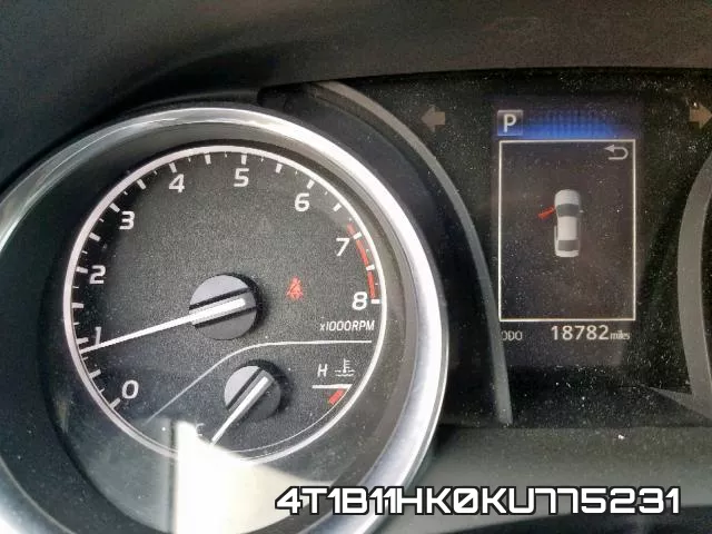 4T1B11HK0KU775231 фото 9