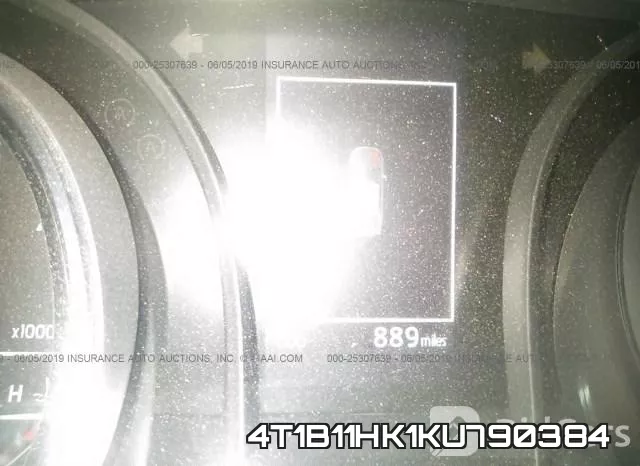 4T1B11HK1KU790384 фото 8