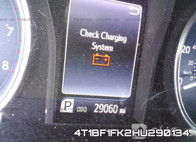 4T1BF1FK2HU290134 фото 8