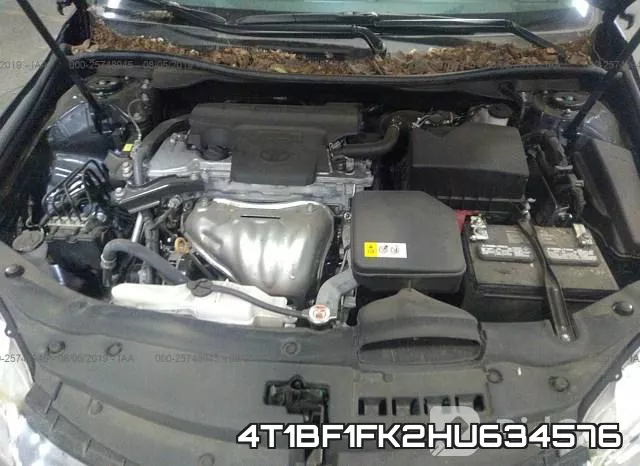 4T1BF1FK2HU634576 фото 2