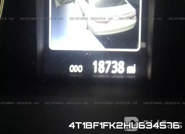 4T1BF1FK2HU634576 фото 8
