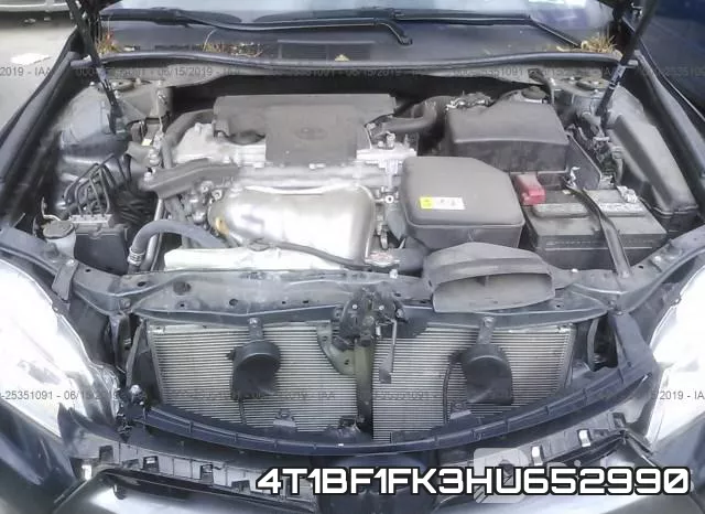 4T1BF1FK3HU652990 фото 2
