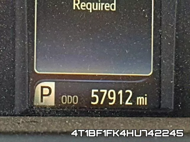 4T1BF1FK4HU742245 фото 9