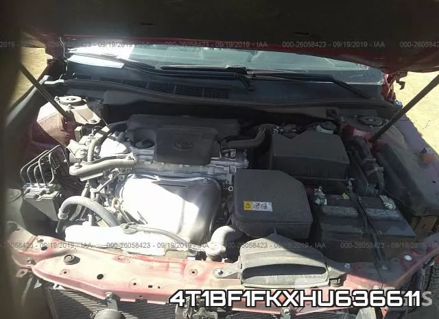 4T1BF1FKXHU636611 фото 2