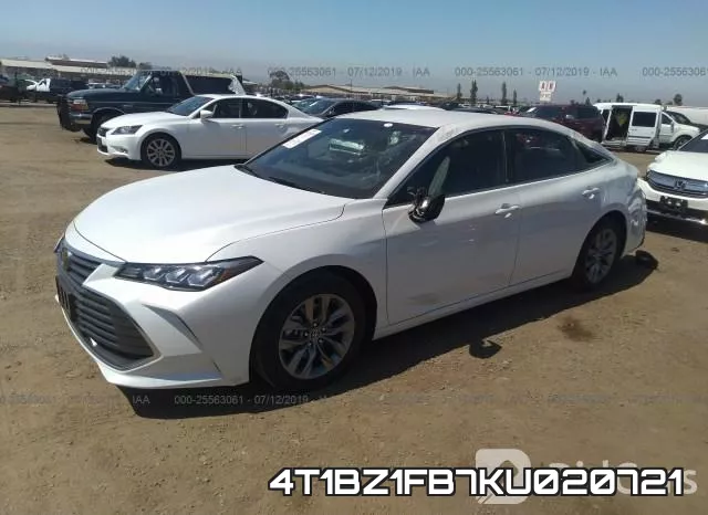 4T1BZ1FB7KU020721 фото 3