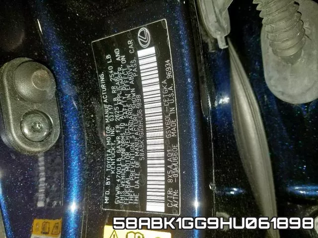 58ABK1GG9HU061898 фото 2