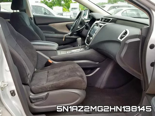 5N1AZ2MG2HN138145 фото 6