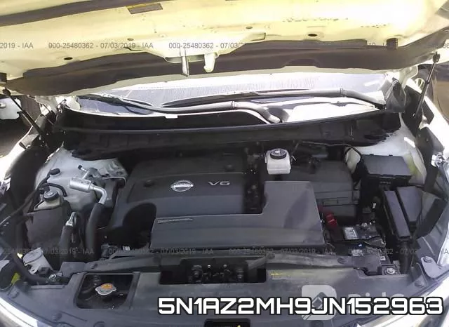 5N1AZ2MH9JN152963 фото 2