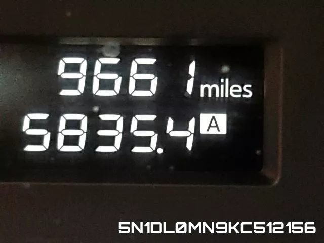 5N1DL0MN9KC512156 фото 9