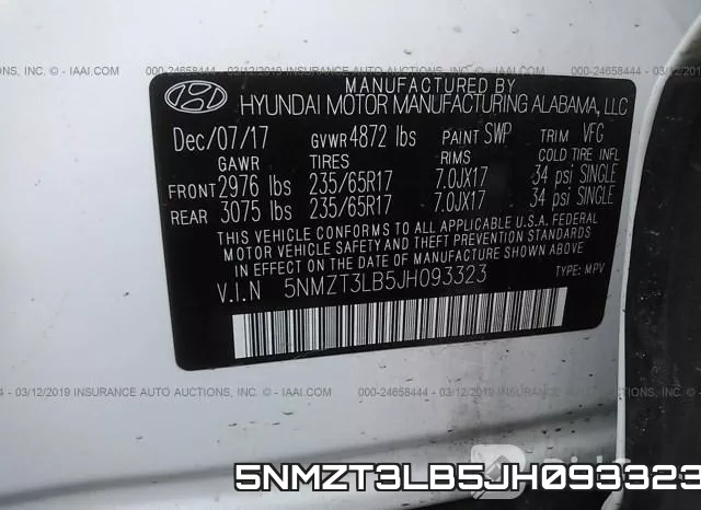 5NMZT3LB5JH093323 фото 10