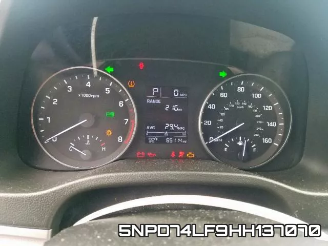 5NPD74LF9HH137070 фото 9