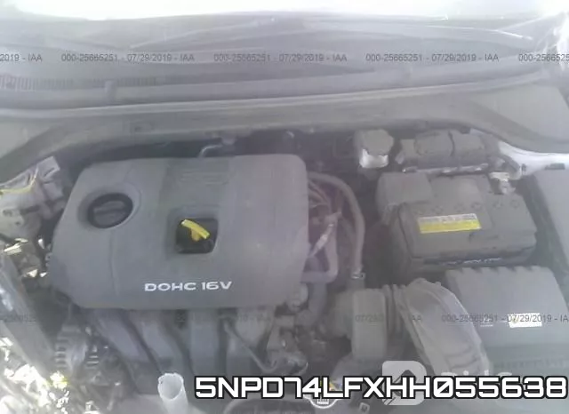 5NPD74LFXHH055638 фото 2