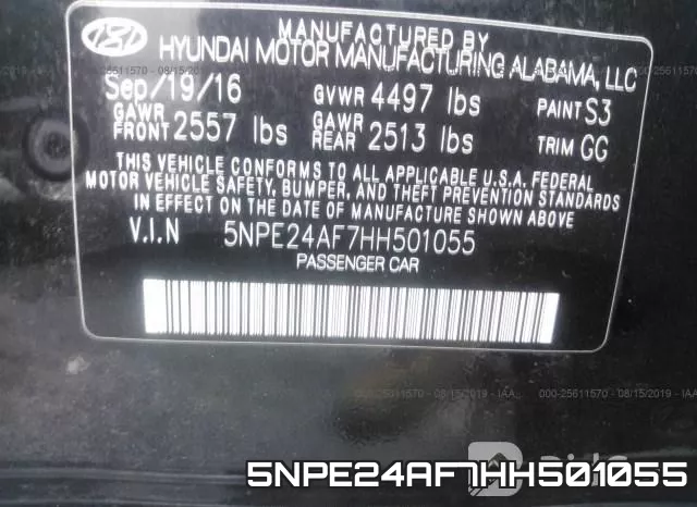 5NPE24AF7HH501055 фото 10