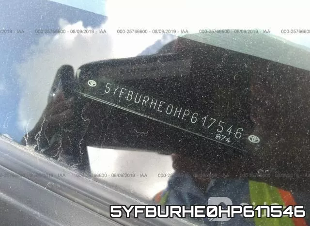 5YFBURHE0HP617546 фото 10