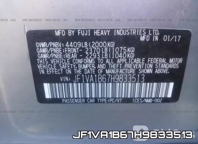 JF1VA1B67H9833513 фото 10