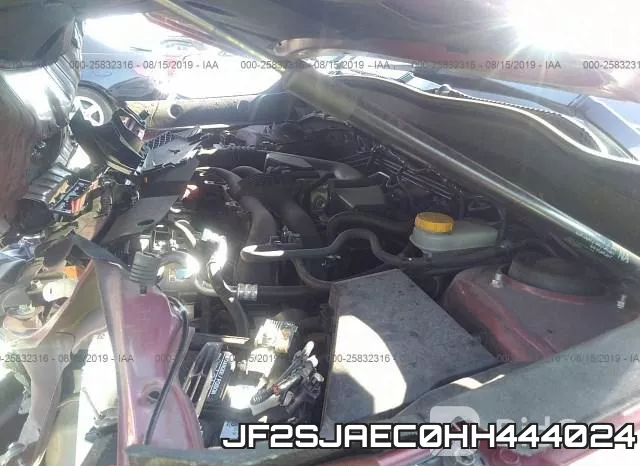 JF2SJAEC0HH444024 фото 2