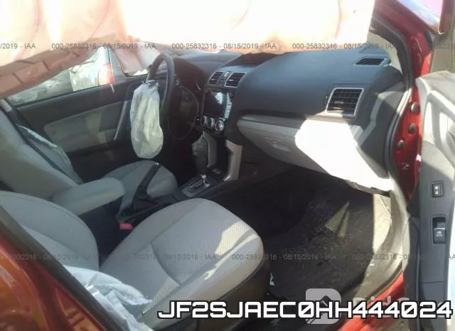 JF2SJAEC0HH444024 фото 6