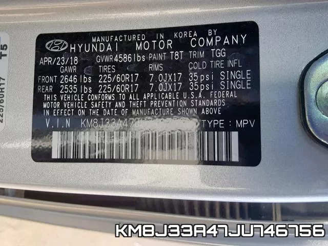 KM8J33A47JU746756 фото 2