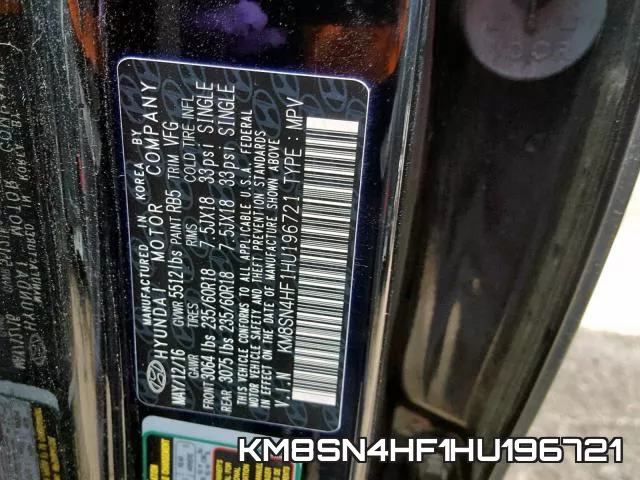 KM8SN4HF1HU196721 фото 2