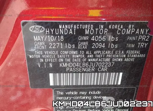 KMHD04LB6JU702237 фото 10