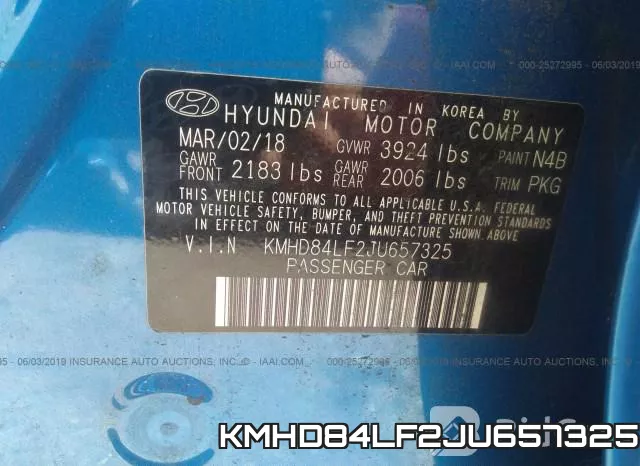 KMHD84LF2JU657325 фото 9