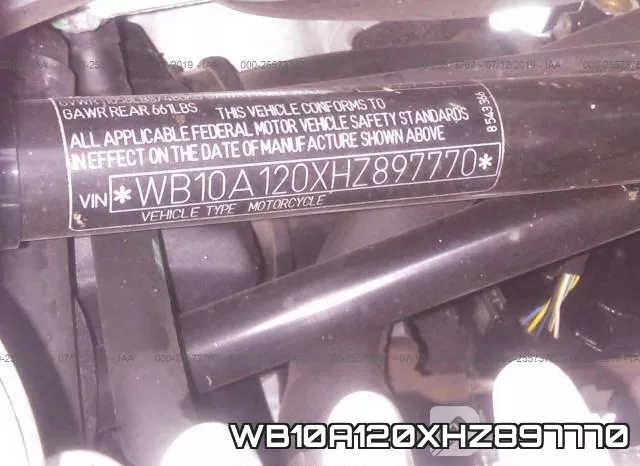 WB10A120XHZ897770 фото 2
