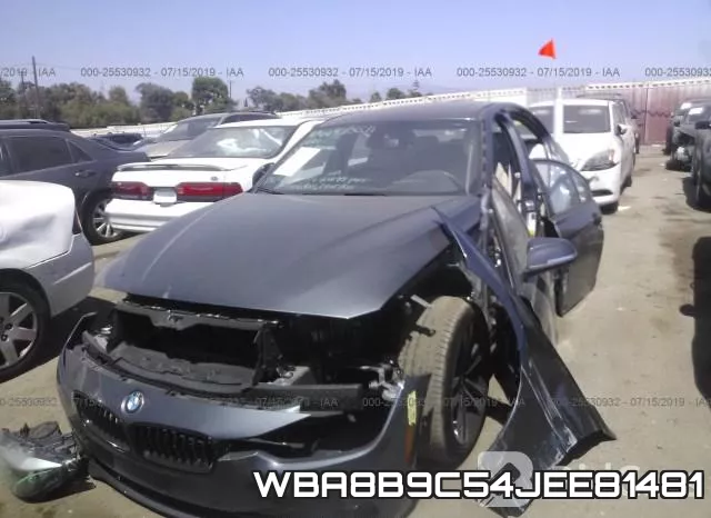 WBA8B9C54JEE81481 фото 3
