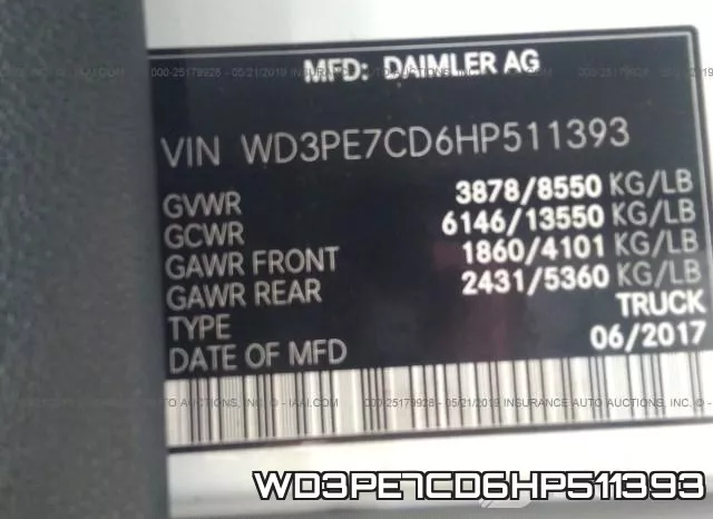 WD3PE7CD6HP511393 фото 10