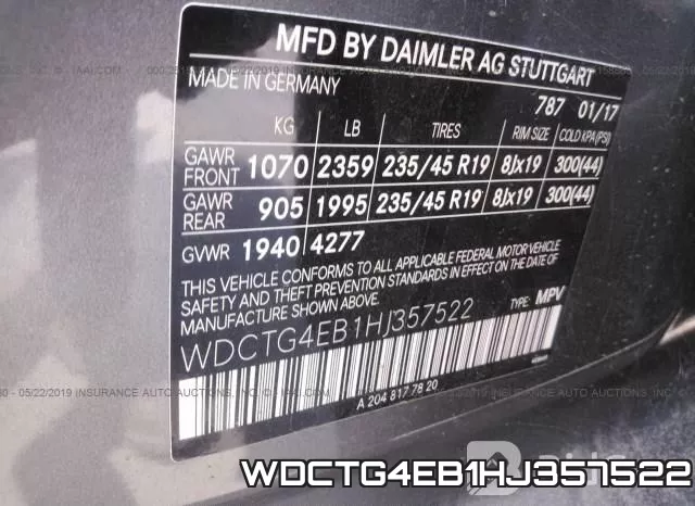 WDCTG4EB1HJ357522 фото 10