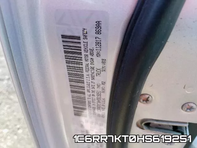 1C6RR7KT0HS619251 фото 2