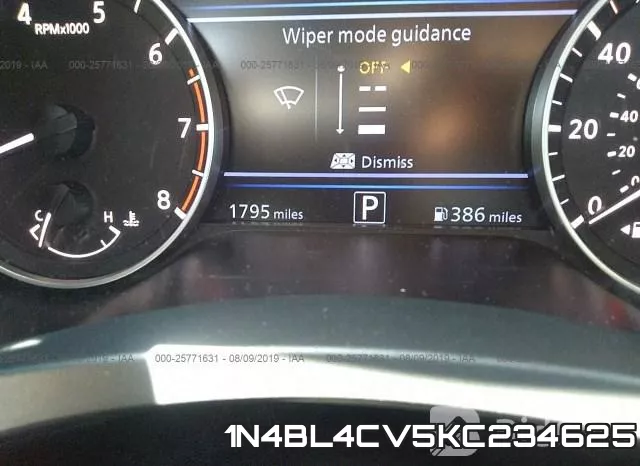1N4BL4CV5KC234625 фото 8