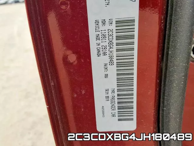 2C3CDXBG4JH180489 фото 2