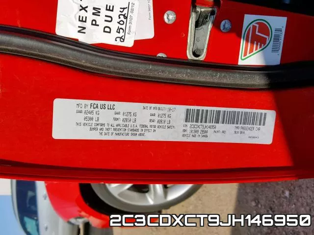 2C3CDXCT9JH146950 фото 2