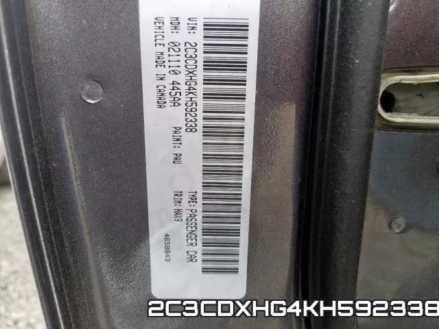 2C3CDXHG4KH592338 фото 2
