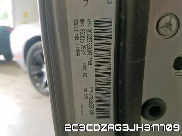 2C3CDZAG3JH317709 фото 2