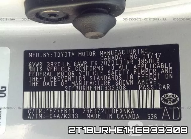 2T1BURHE1HC833308 фото 10