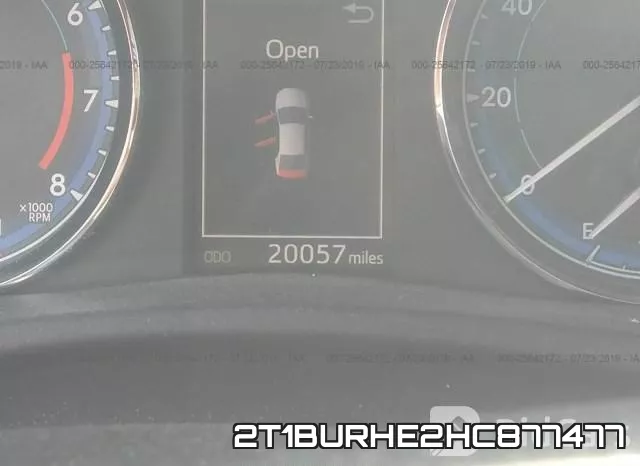 2T1BURHE2HC877477 фото 8
